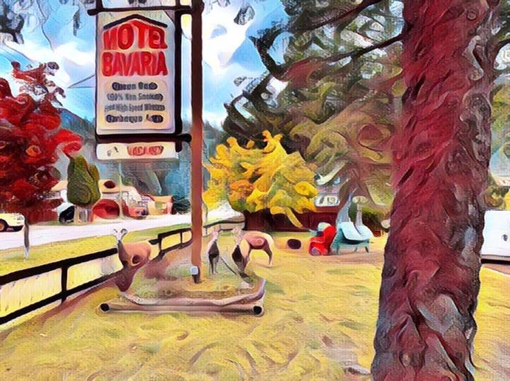 Motel Bavaria Radium Hot Springs Exterior foto